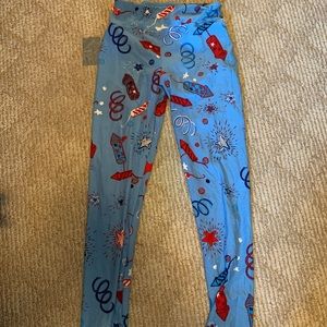 Lularoe fireworks leggings